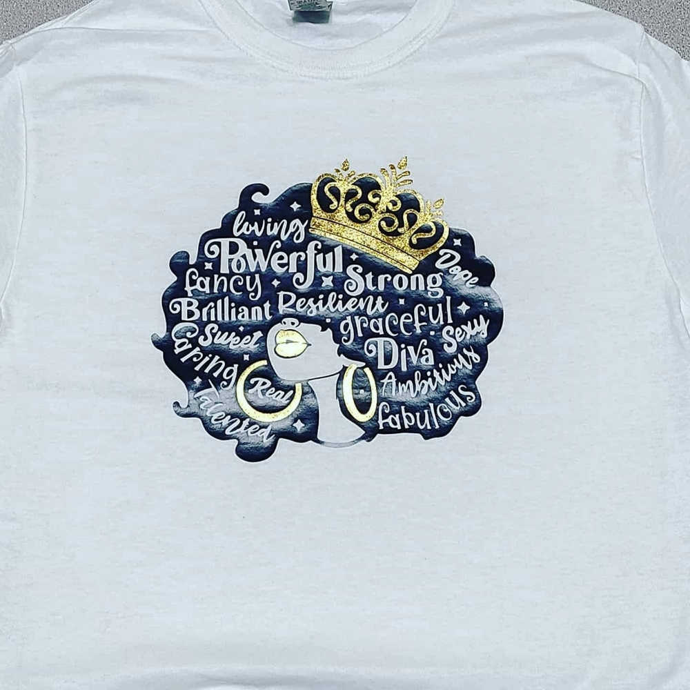 Premium Beard Boss Queen T Shirt